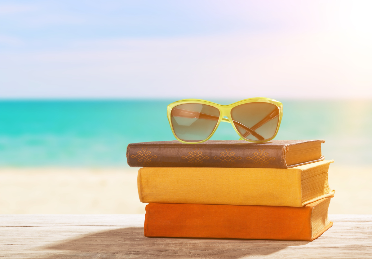 Books on the beach